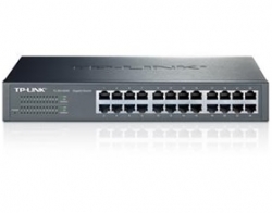 Tp-link 24 Port Unmanaged Switch, 10/ 100/ 1000, Desktop & Rack, 3yr Tl-sg1024d