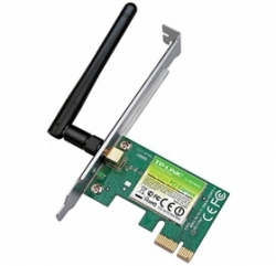 TP-LINK WIRELESS-N PCI-E ADAPTER, 150MBPS, 1 x ANT, 3YR TL-WN781ND