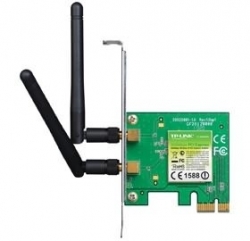 Tp-link Wireless-n Pci-e Adapter, 300mbps, 2 X Ant, 3yr Tl-wn881nd