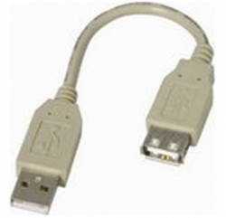 Startech 6in Usb 2.0 Extension Adapter Cable A To A - M/ F - 6 Inch Usb A To A Extension Cable USBEXTAA6IN