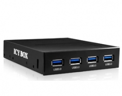 Icy Box Ib-866 3.5" Front Adapter With 4 X Usb 3.0 Usbicy866hub4p3 151944