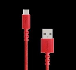 ANKER POWERLINE SELECT+ A-C CABLE 6FT - RED A8023T91
