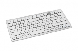 KENSINGTON WIRELESS AND BLUETOOTH COMPACT KEYBOARD, DUAL CONNECT - WHITE K75504US