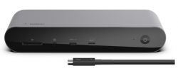 BELKIN T/BOLT4 DOCK PRO 12-PORT, TRIPLEDISPLAY, T/BOLT 4,H DMI,USBC/A, SD, 90W PD,2YR INC006AUSGY