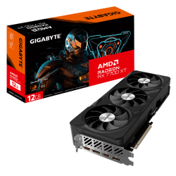 GIGABYTE RADEON GPU, RX7700 XT, PCIe16, DP(2), HDMI(2), 12GB GDDR6, GAMING OC, 3YR WTY GV-R77XTGAMING-OC-12GD