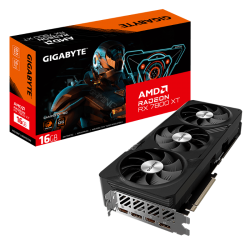 GIGABYTE RADEON GPU, RX7800 XT, PCIe16, DP(2), HDMI(2), 16GB GDDR6, GAMING OC, 3YR WTY GV-R78XTGAMING-OC-16GD