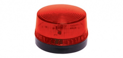 SECOR S3416A RED STROBE 12V 70MM 2PIN 1YR