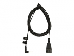 JABRA QD TO 2.5MM COILED CORD,2M 8800-01-46