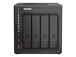 QNAP 4-BAY NAS (NO DISK) CELERON QC 2.0GHz, 8GB, 2.5GbE(2), HDMI(2), TWR, 2YR WTY TS-453E-8G