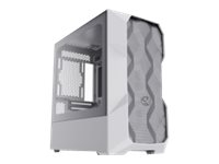 COOLER MASTER MASTERBOX TD300 WHITE, POLYGONAL MESH, 2X ARGB 120MM FANS, TEMPERED GLASS SI TD300-WGNN-S00