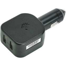 Zebra CIGARETTE LIGHTER ADAPTER 5V TWO TYPE A USB PORTS CHG-AUTO-USB1-01