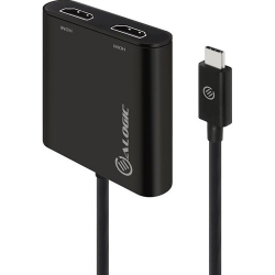 Alogic Graphic Adapter - USB Type C - 2 x HDMI, HDMI UC2HD-ADP