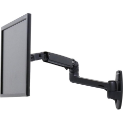 Ergotron LX WALL MONITOR ARM (MATTE BLACK) - 45-243-224