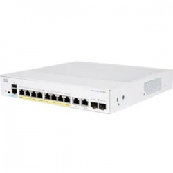 Cisco CBS350 MANAGED 8-PORT GE FULL POE 2X1G COMBO CBS350-8FP-2G-AU