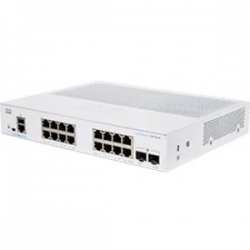 Cisco CBS250-16T-2G 18 Ports Manageable Ethernet Switch - 2 Layer Supported - Modular - Optical Fiber, Twisted Pair - CBS250-16T-2G-AU