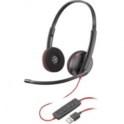 PLANTRONICS BLACKWIRE C3220 UCSTEREO USB-A CORDED HEADSET (209745-201)