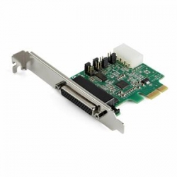 Startech 4-Port PCI Express RS232 Serial Adapter Card PEX4S953 - 16950 UART - 256-byte FIFO Cache - ASIX AX99100 - Full Profile Bracket - Replacement for PEX4S952