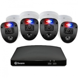 Swann Enforcer 4 SWDVK-446804SL 4 Channel Night Vision Wired Video Surveillance System 1 TB HDD - Digital Video Recorder, Camera -  SWDVK-446804SL-AU