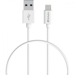 Verbatim CHARGE SYNC LIGHTNING CABLE 50CM - WHITE 66580