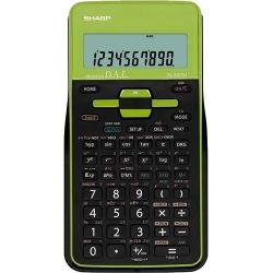 Sharp 272 MATH FUNCTION SCIENTIFIC CALCULATOR - GREEN EL531THBGR