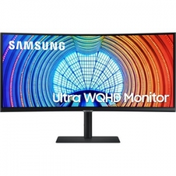 Samsung 34in S65U Ultra-Wide Curved Monitor 1000R USB-C 90W 100Hz Fresh Rate DisplayPort+HDMI+ USB-C LS34A650UXEXXY