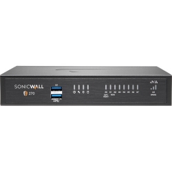SonicWall TZ270 Network Security/Firewall Appliance - 3 Year Secure Upgrade Plus Essential Edition - 8 Port - 02-SSC-6847