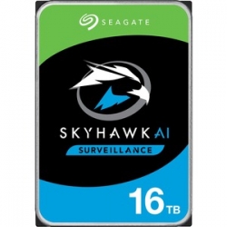 Seagate SkyHawk AI ST16000VE002 16 TB Hard Drive - 3.5" Internal - SATA (SATA/600) - Network Video Recorder Device Supported