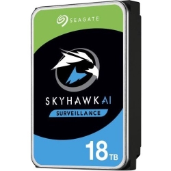 Seagate SkyHawk AI ST18000VE002 18 TB Hard Drive - 3.5" Internal - SATA (SATA/600) - Network Video Recorder Device Supported