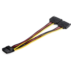 Startech.Com Dual SATA Power to 4-pin Molex Power Adapter Cable DSATPMOLP4