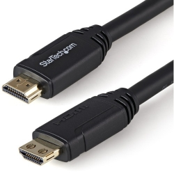 Startech.Com 3m (10ft) HDMI 2.0 Cable with Gripping Connectors - 4K 60Hz Premium Certified High Speed HDMI Cable w/ Ethernet - HDR10 18Gbps - HDMI Video Cord for Monitor/TV - M/M - Black (HDMM3MLP)