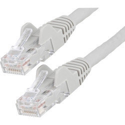 Startech.Com 2m CAT6 Ethernet Cable - LSZH (Low Smoke Zero Halogen) - 10 Gigabit 650MHz 100W PoE RJ45 UTP Network Patch Cord Snagless with Strain Relief - Grey CAT 6 ETL Verified (N6LPATCH2MGR)