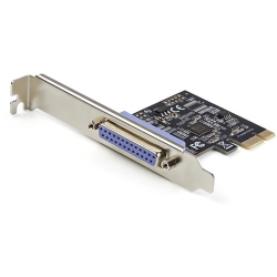 Startech.Com 1-Port Parallel PCIe Card - PCI Express to Parallel DB25 Adapter Card - Desktop Expansion LPT Controller for Printers Scanners & Plotters - SPP/ECP - Standard/Low Profile (PEX1P2)