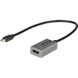 StarTech.com 33.02 cm HDMI/Mini DisplayPort A/V Cable for MacBook, Tablet, Computer, Projector, Monitor, PC, MacBook Air, Mac mini, Desktop Computer, Notebook, Dock - First End: 1 x 19-pin HDMI Digital Audio/Video - Female - Second End: 1 x Mini Displ MDP