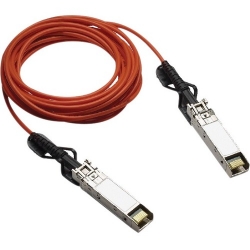 HPE Aruba 1 m SFP+ Network Cable for Network Device - First End: 1 x SFP+ Network - Second End: 1 x SFP+ Network - 10 Gbit/s - INSTANT ON SWITCHES ONLY R9D19A