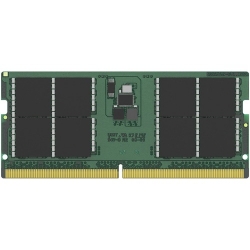 Kingston ValueRAM RAM Module for Notebook - 32 GB (1 x 32GB) - DDR5-4800/PC5-38400 DDR5 SDRAM - 4800 MHz Dual-rank Memory - CL40 - 1.10 V - Non-ECC - Unbuffered - 262-pin - SoDIMM KVR48S40BD8-32