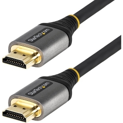 StarTech.com 50 cm HDMI A/V Cable for Audio/Video Device, Desktop Computer, Notebook, Workstation, TV, Monitor, Projector - First End: HDMI 2.0 Digital Audio/Video - 18 Gbit/s - Supports up to3840 x 2160 - Shielding - Gold Plated Connector - Gold Plat HDM