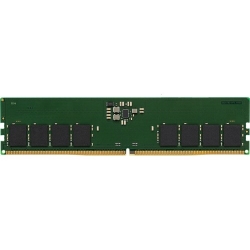Kingston ValueRAM RAM Module for Motherboard - 16 GB - DDR5-4800/PC5-38400 DDR5 SDRAM - 4800 MHz Single-rank Memory - CL40 - Non-ECC - 288-pin - DIMM KVR48U40BS8-16