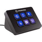 Corsair Elgato Stream Deck Mini - Live Content Creation Controller with 6 customizable LCD keys 10GAI9901