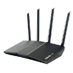 ASUS AX3000 WIRELESS DUAL BAND ROUTER, GbE(5), ANT(4), WIFI6, 3YR WTY 90IG06Z0-MFAC00