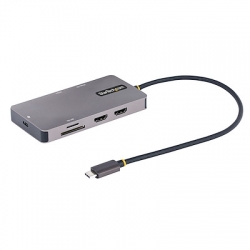 STARTECH.COM USB-C MULTIPORT ADAPTER, 4K DUAL HDMI, 5GBPS USB HUB, 100W PD 3 YR 120B-USBC-MULTIPORT