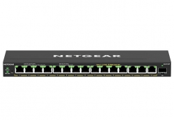 NETGEAR 16-PORT SWITCH, POE+ (16) 180W, DESK/WALL, 2Y  GS316EP-100AUS