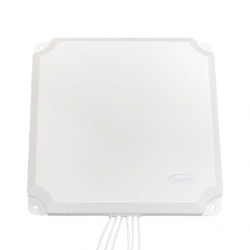 ACCELTEX 2.4/5 GHZ 13 DBI 6 ELEMENT INDOOR/OUTDOOR PATCH ANTENNA WITH RPSMA ATS-OP-245-13-6RPSP-36
