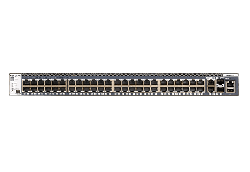 NETGEAR 48-PORT L3 STACK MANAGED SWITCH, GbE(48), 10GBASE-T (2), SFP+ (2), LIFE WTY