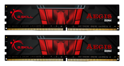 G.Skill F4-3200C16D-16GIS Dual Channel: 16GB(2x 8GB) Aegis DDR4-3200MHz CL16-18-18-38 1.35V