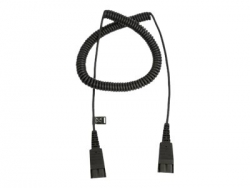 JABRA QD TO QD HEADSET EXTENSION CURLY CORD, 2M  8730-009