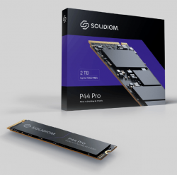 SOLIDIGM P44 PRO SSD, 1TB, M.2 80MM NVMe PCIe 4.0, 7000/6500W MB/s, 5YR WTY SSDPFKKW010X7X1