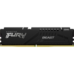 Kingston FURY Beast RAM Module for Motherboard - 32 GB (2 x 16GB) - DDR5-6000/PC5-48000 DDR5 SDRAM - 6000 MHz - CL40 - 1.35 V - On-die ECC - 288-pin - DIMM KF560C40BBK2-32