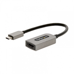 Startech.Com USB C to HDMI Adapter - 4K 60Hz Video HDR10 - USB-C to HDMI 2.0b Adapter Dongle - USB Type-C DP Alt Mode to HDMI Monitor/Display/TV - USB C to HDMI Converter USBC-HDMI-CDP2HD4K60