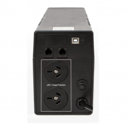 Powershield Defender UPS, 650VA, 390W, 230V, LCD, Avr, USB, Au OUTLET(2), 2YR PSD650