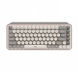 POP Keys Wireless Mechanical KB With Emoji Keys - Mist Sand 920-011226(POP)